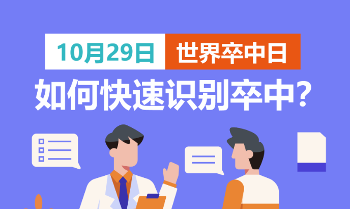 世界卒中日：如何快速識別卒中？